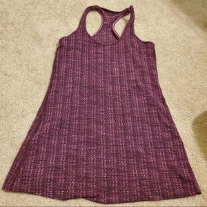 Lululemon long purple racer tank